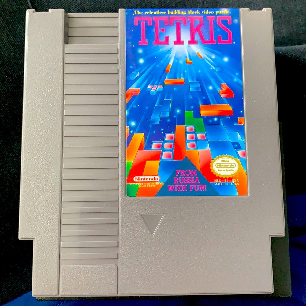 Nintendo entertainment system Tetris game. $15